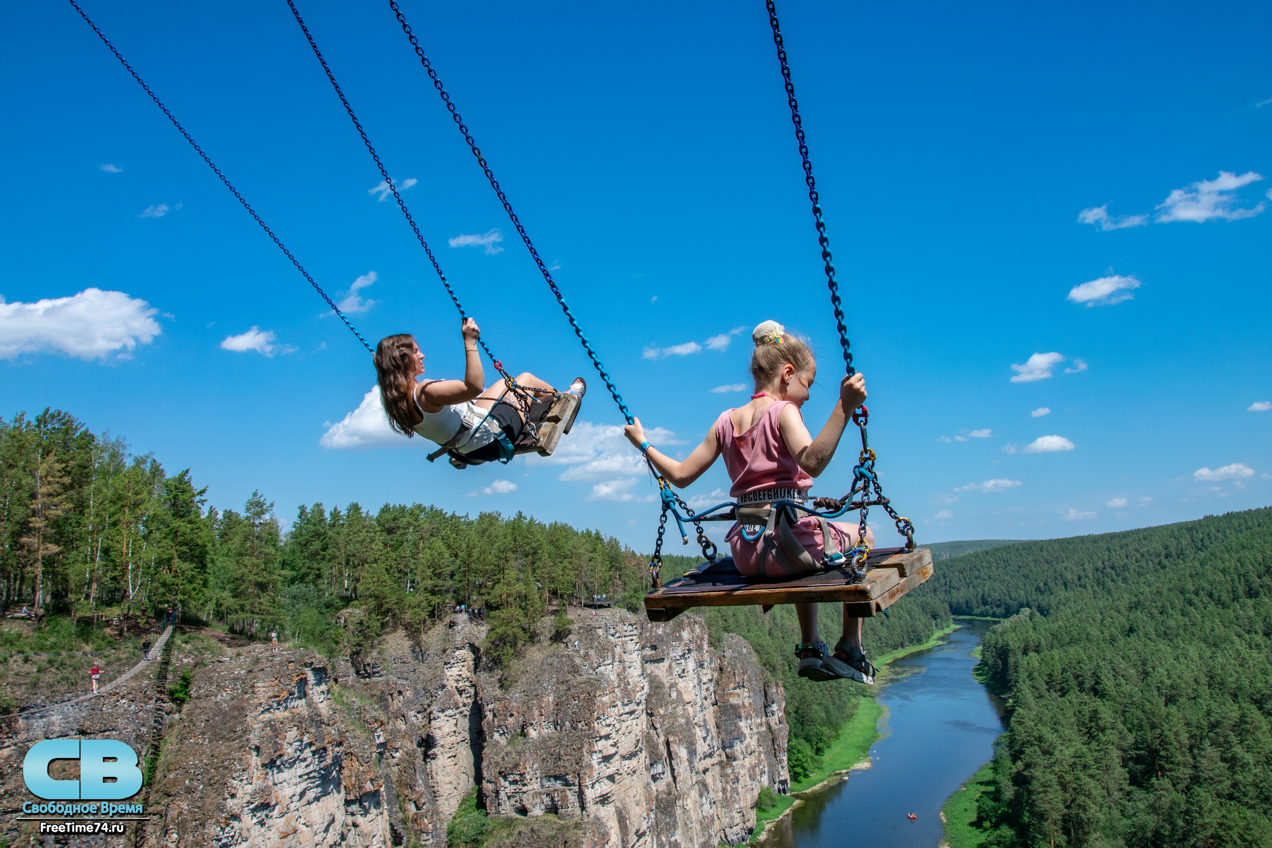 Притёсы качели